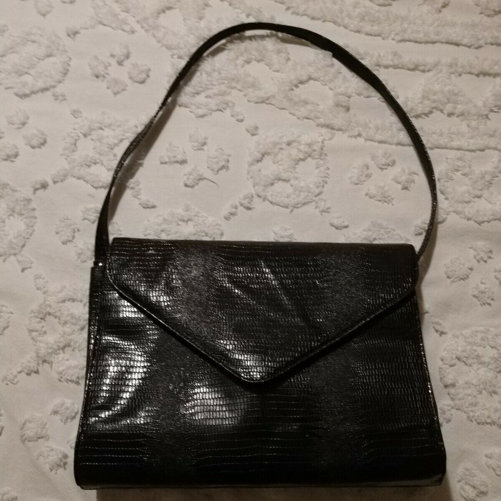 Almondo Originals Classic Black Shoulder Bag - Picture 1 of 11